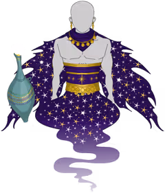 Enchanted Starlight Djinn Set
