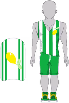 Lemon Stripe Set