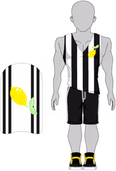 Lemon Stripe Set