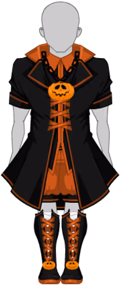 Pumpkin Wizard Set