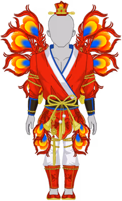 Radiant Peacock Set