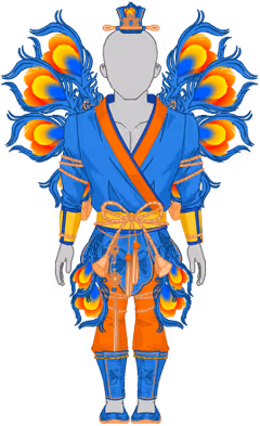 Radiant Peacock Set