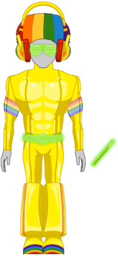 Rainbow Raver Set