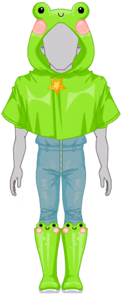 Rainy Ribbit Set