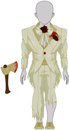 Spooky Groom Set
