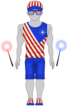 Stars And Stripes Set
