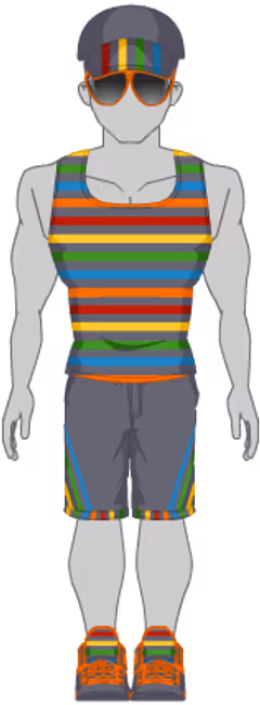 Sweet And Striped Set