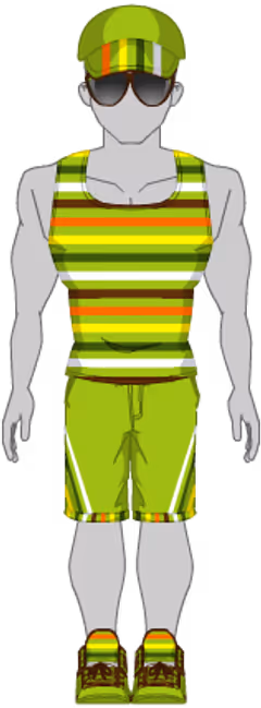 Sweet And Striped Set