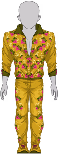 Sweetheart Floral Set