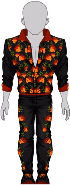 Sweetheart Floral Set