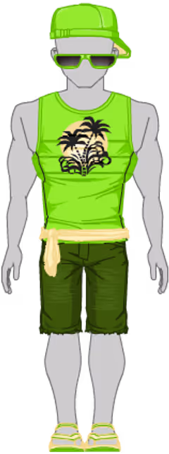Tropical Vacation Set