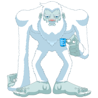January 2016 Abominable Snowman Charm