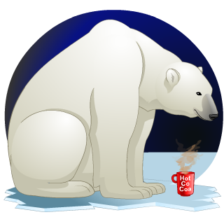 December 2016 Cocoa-Pola Bear Charm