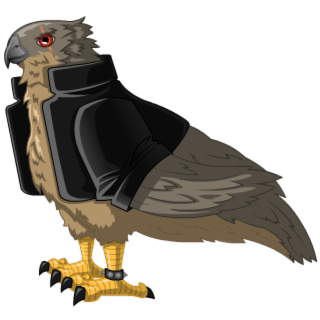 February 2020 Coolbird of Prey Charm