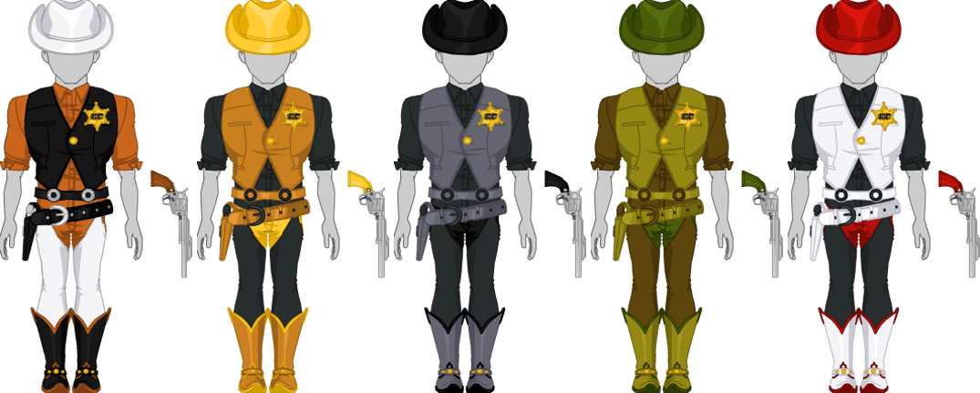 Cowboy Set - Male