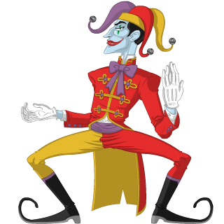 August 2016 Juggling Jester Charm
