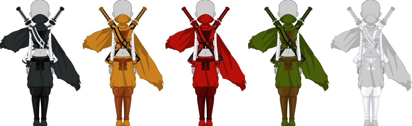 Ninja Set - Female