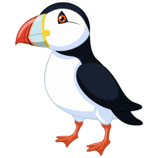 December 2019 Puffin Charm