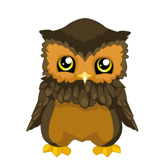 Vegas World's Tawny Owl Charm